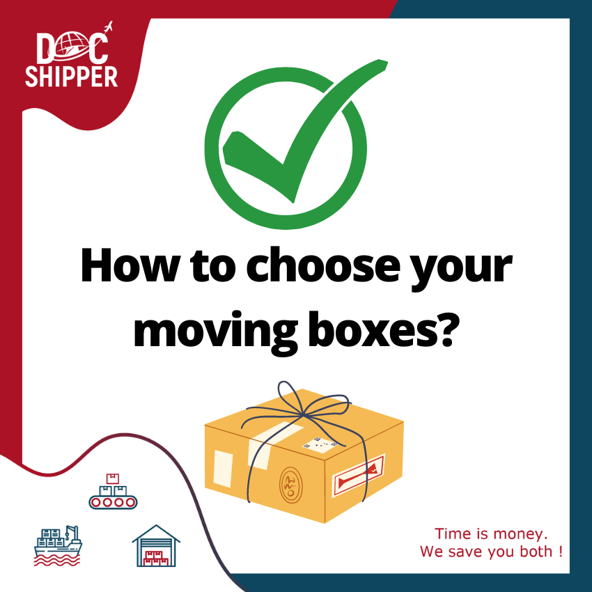 How to choose your moving boxes?