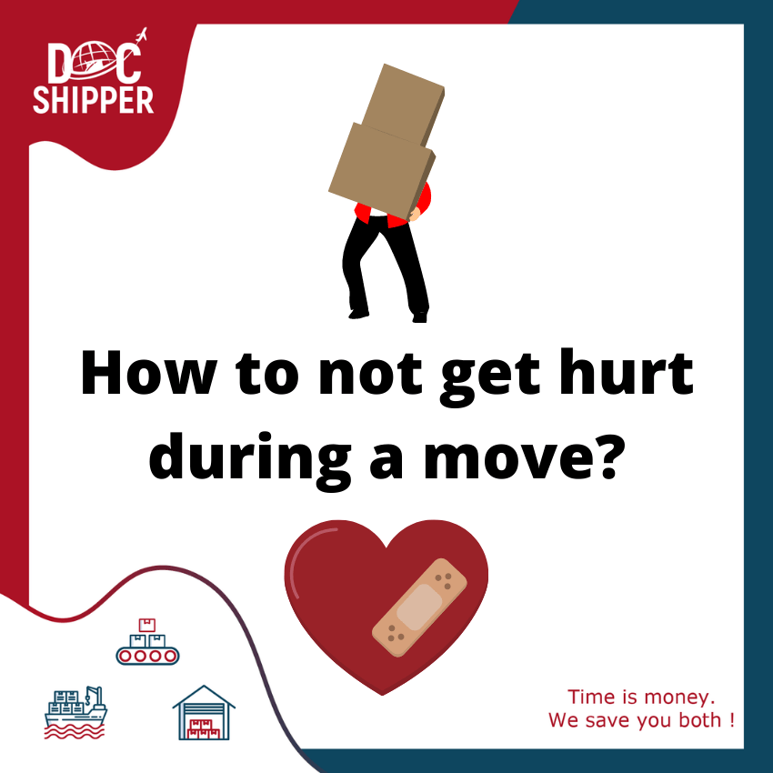 How to not get hurt during a move?