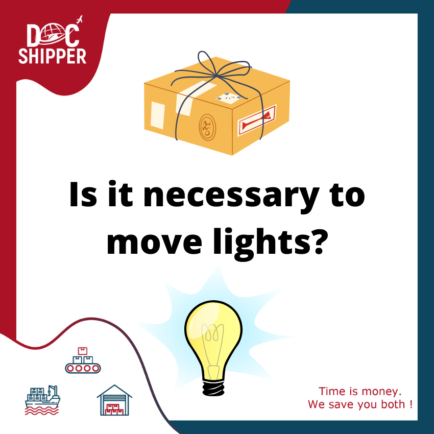 Is it necessary to move lights?