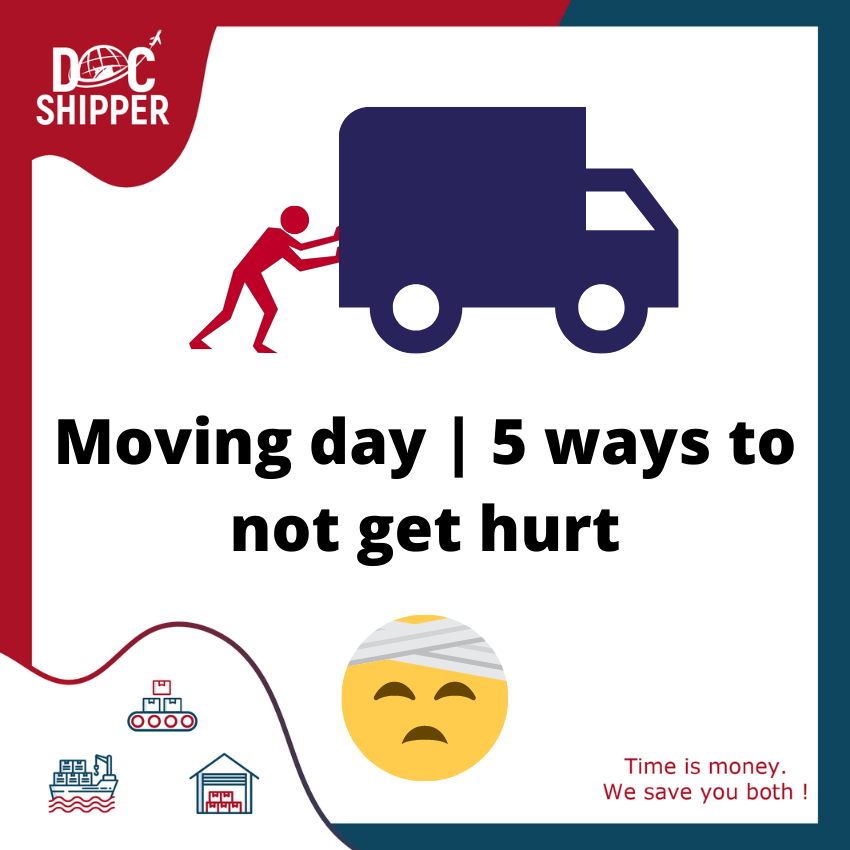 Moving day | 5 ways to not get hurt