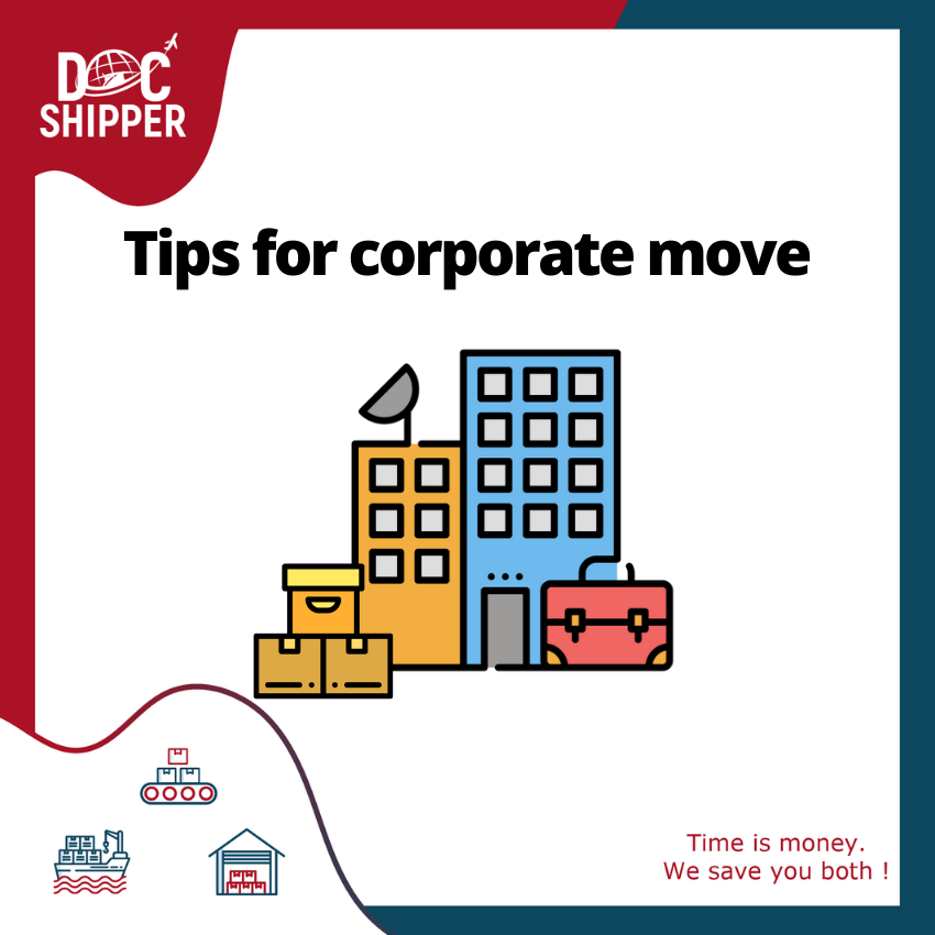 tips corporate moving