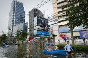 moving to thailand the cons flooding in Bangkok