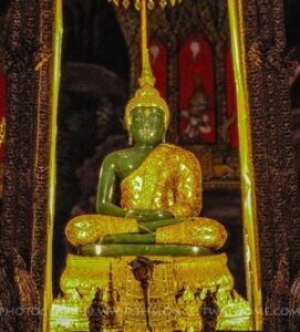 The Emerald Buddha statue