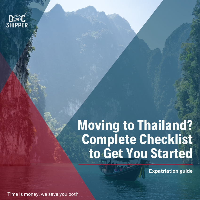 Thailand Moving Expatriate Checklist
